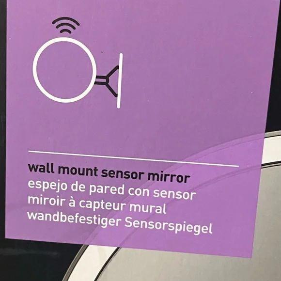 NEW Simplehuman Tru-Lux Light System Display Wall Mount Sensor Mirror - Picture 4 of 7
